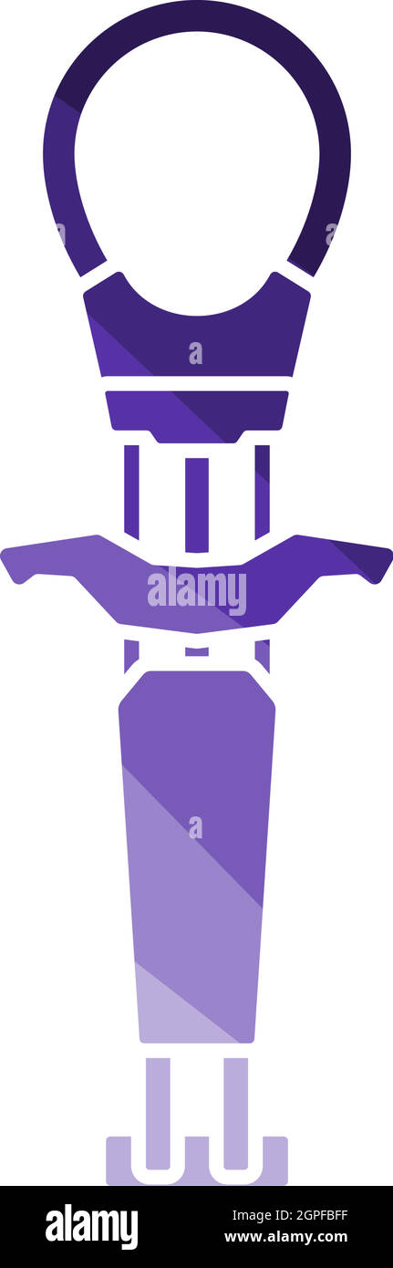 Alpinist Camalot Icon Stock Vector