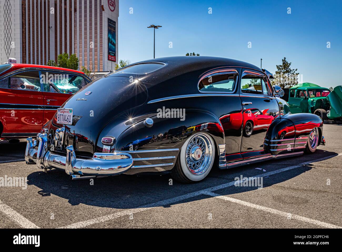 Reno, NV August 4, 2021 1948 Chevrolet Fleetline Aerosedan Coupe at