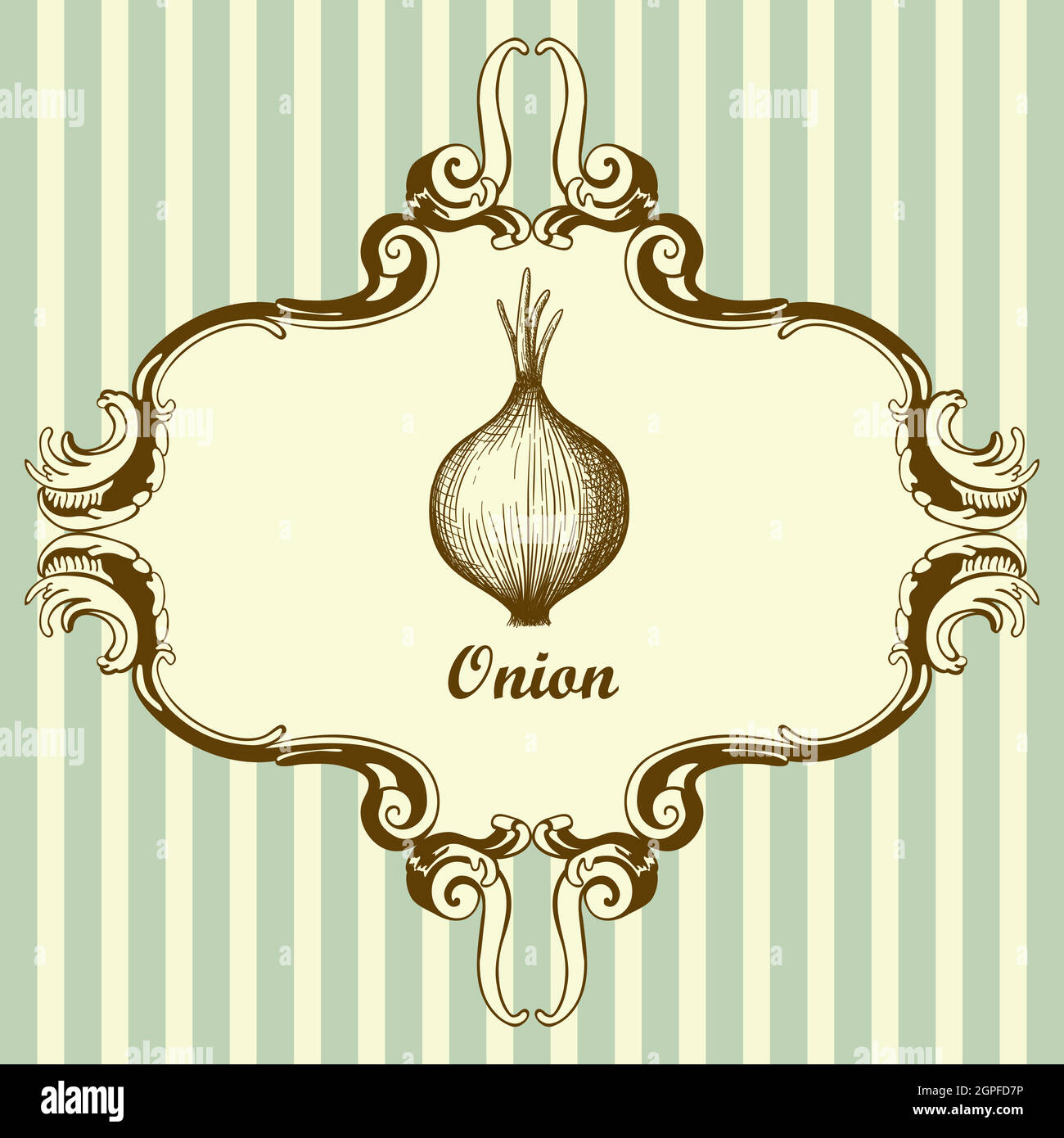 Onion Icon Stock Vector