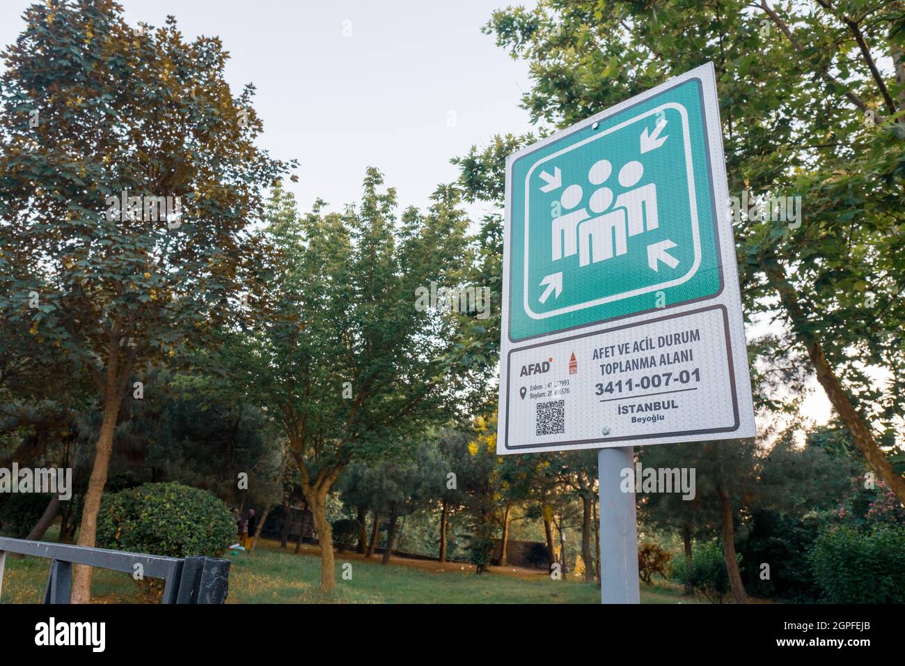 Emergency assembly point High Resolution Stock Photography and Images ...