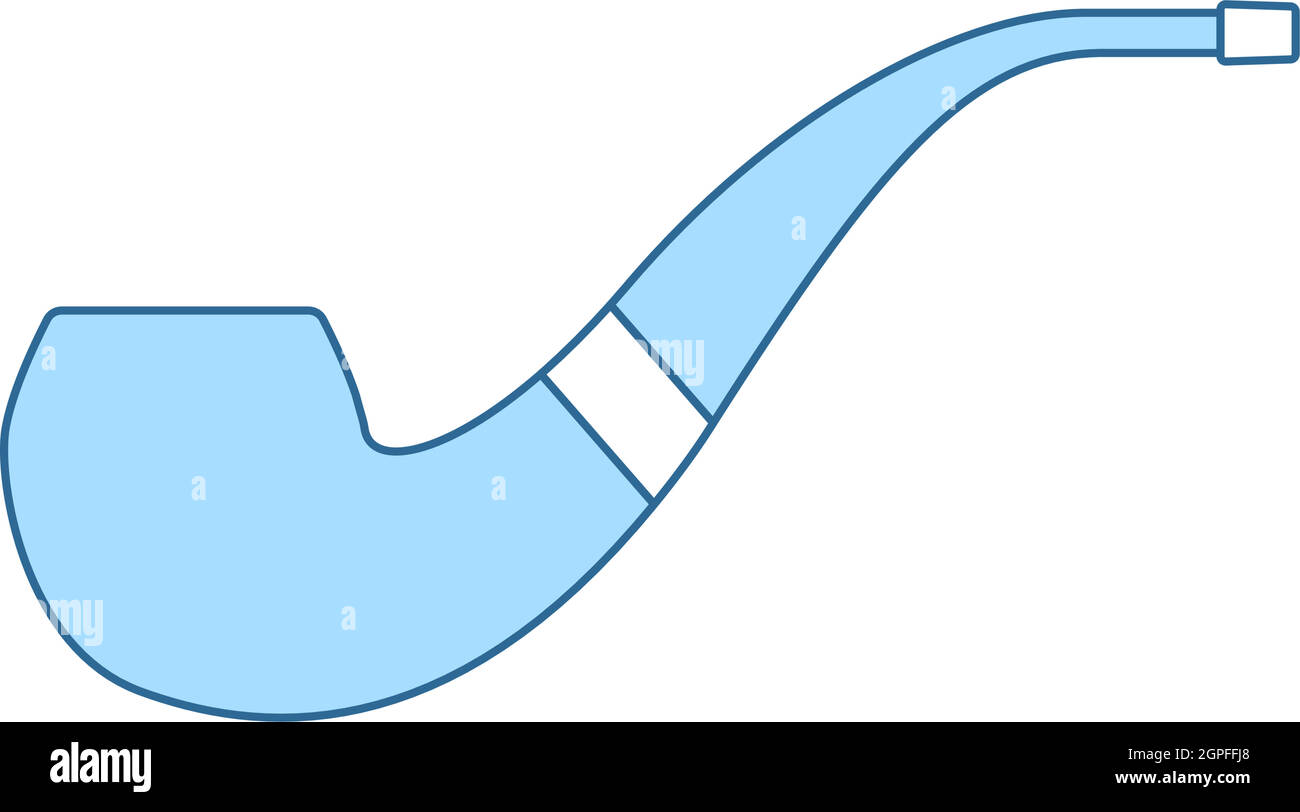 Smoking pipe icon Stock Vector Images - Alamy