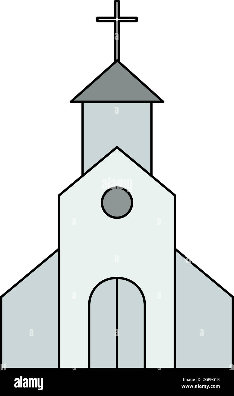 Church Icon Stock Vector