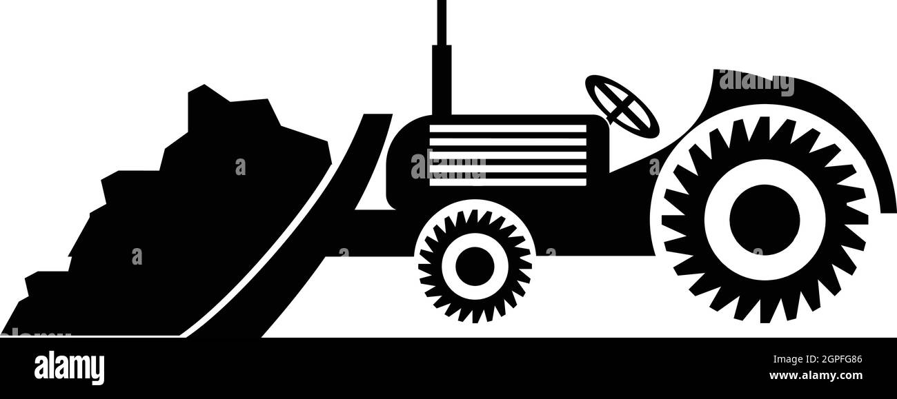 Ground truck icon simple Stock Vector Images - Alamy