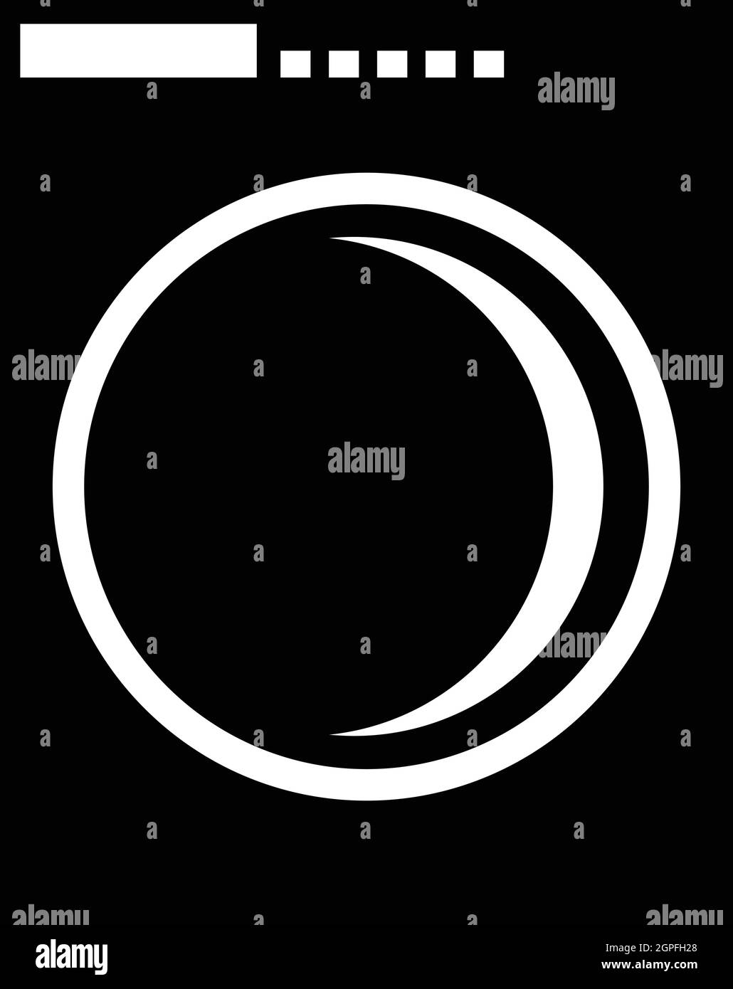 Washing machine icon, simple style Stock Vector Image & Art - Alamy