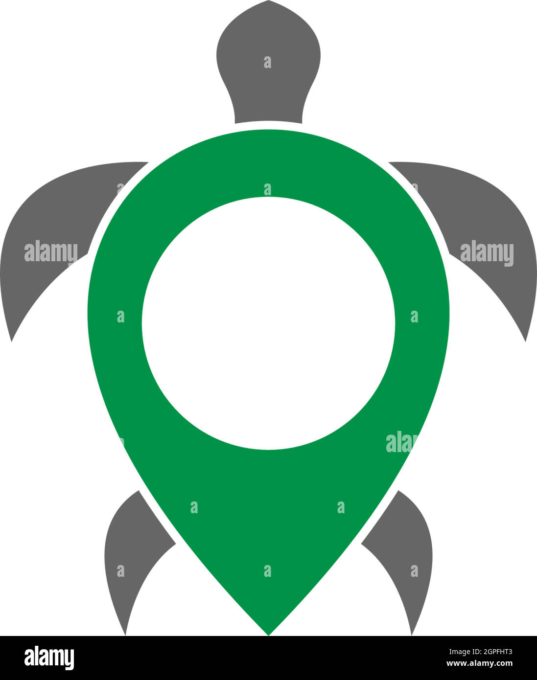 Turtle logo icon vector template illustration design concept Stock ...