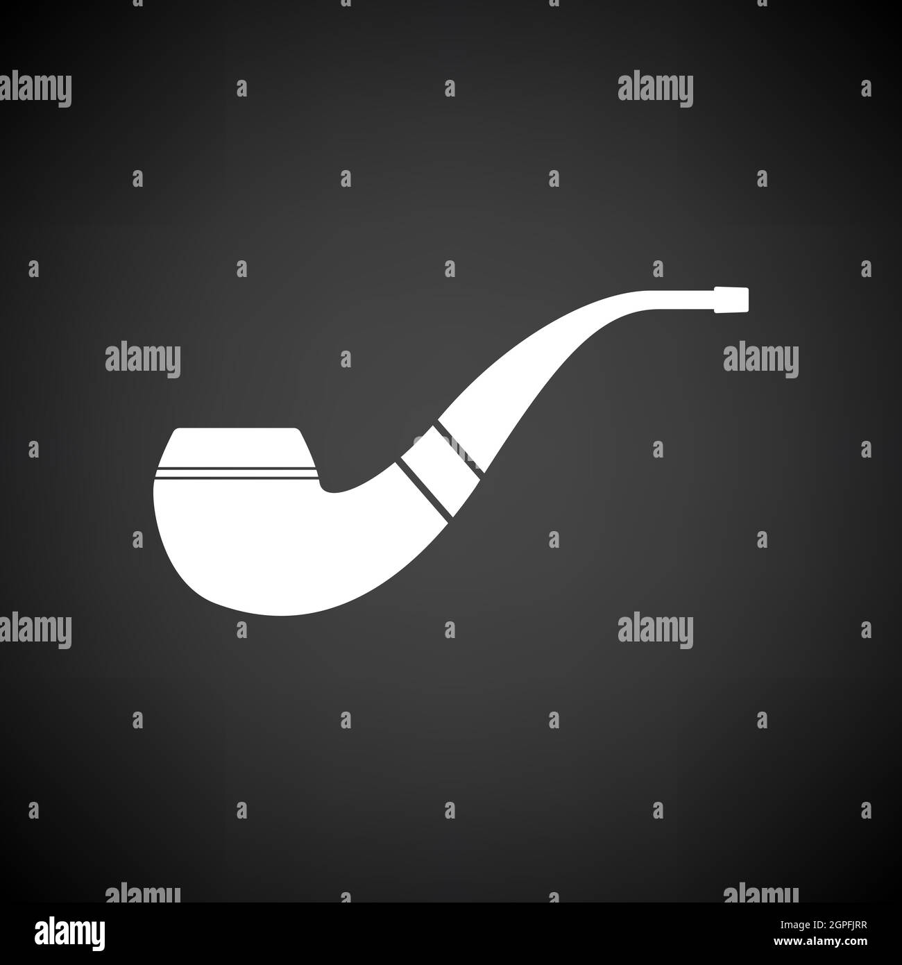 Smoking Pipe Icon Stock Vector Image & Art - Alamy