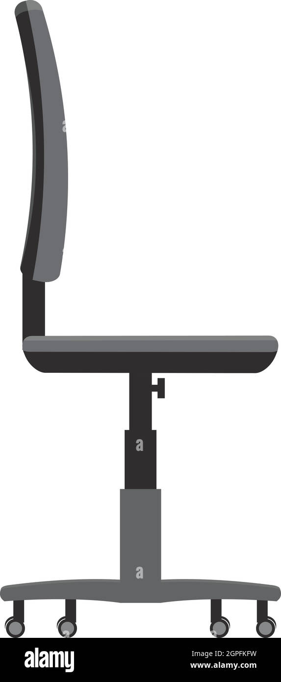 Office chair icon, gray monochrome style Stock Vector Image & Art - Alamy