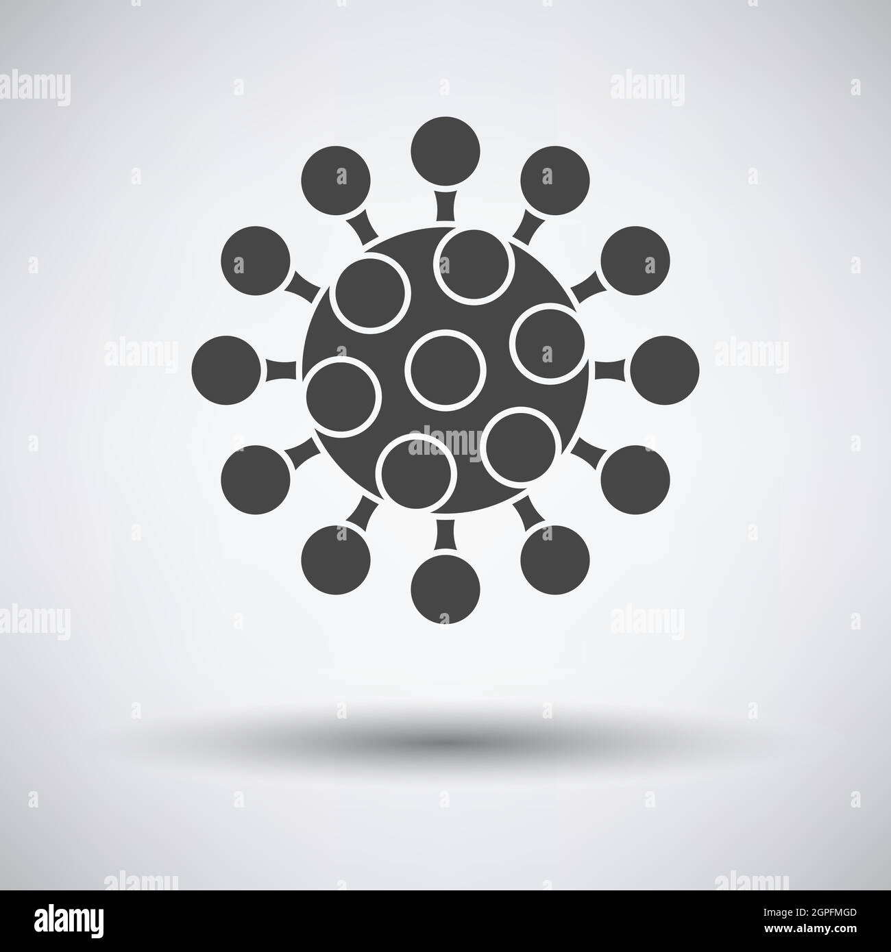 Round viral bacteria pattern hi-res stock photography and images - Alamy