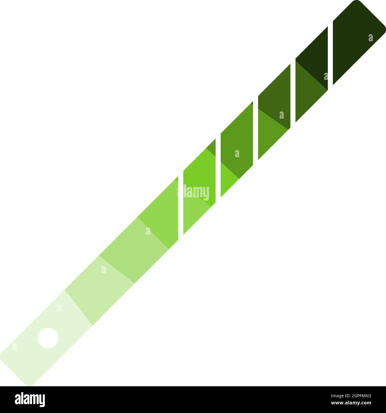 Business Tie Clip Icon Stock Vector