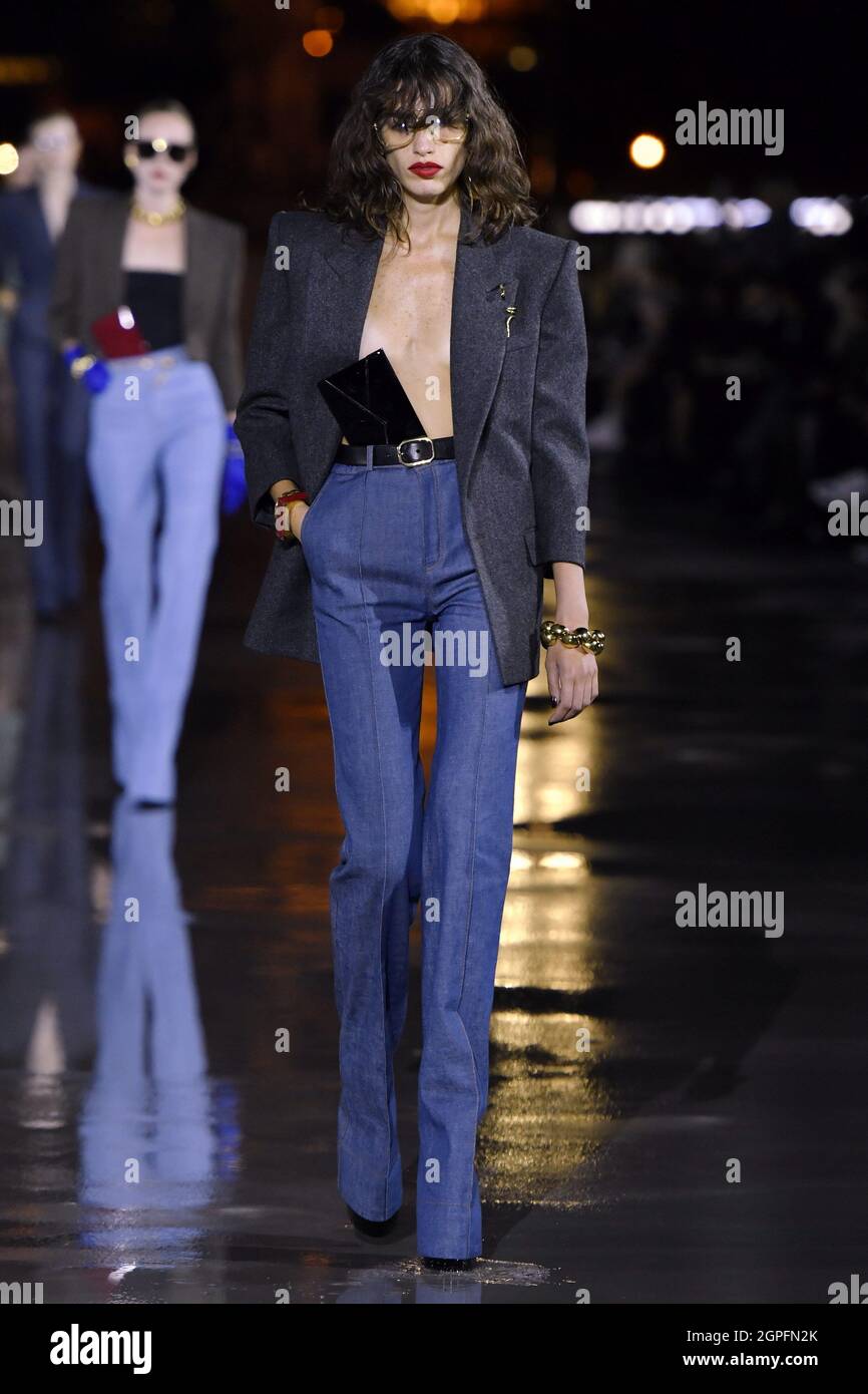 Fashion Show Clothing Max Mara Jeans 2020 Saint Laurent Full