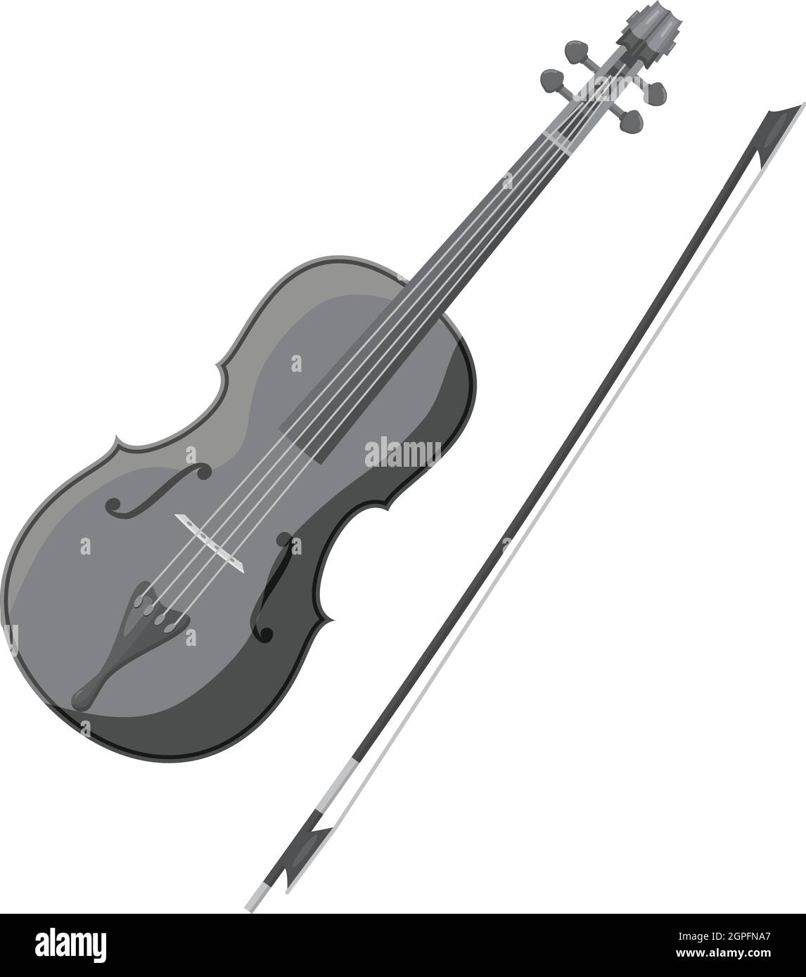 violin, violin drawing, icon, antique, art, artwork, black and white, bw,classic,  clip art Stock Vector Image & Art - Alamy