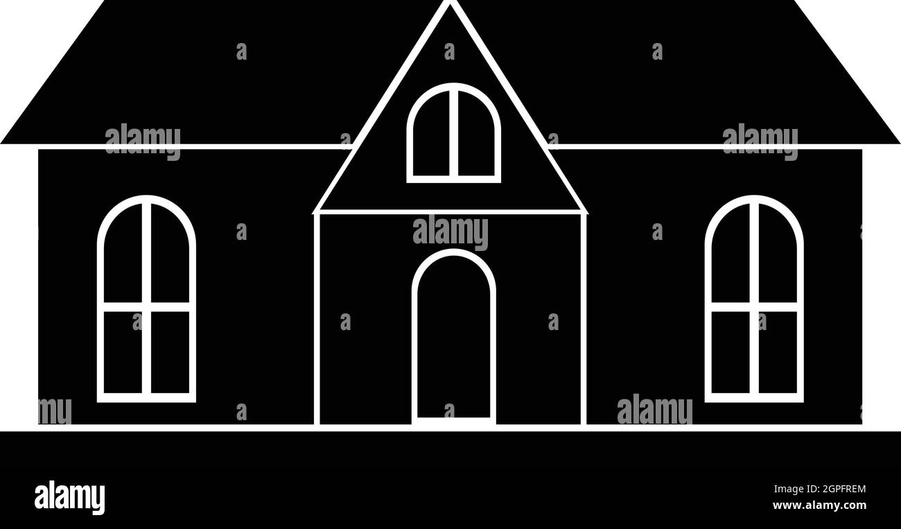 Stylish house icon, simple style Stock Vector Image & Art - Alamy