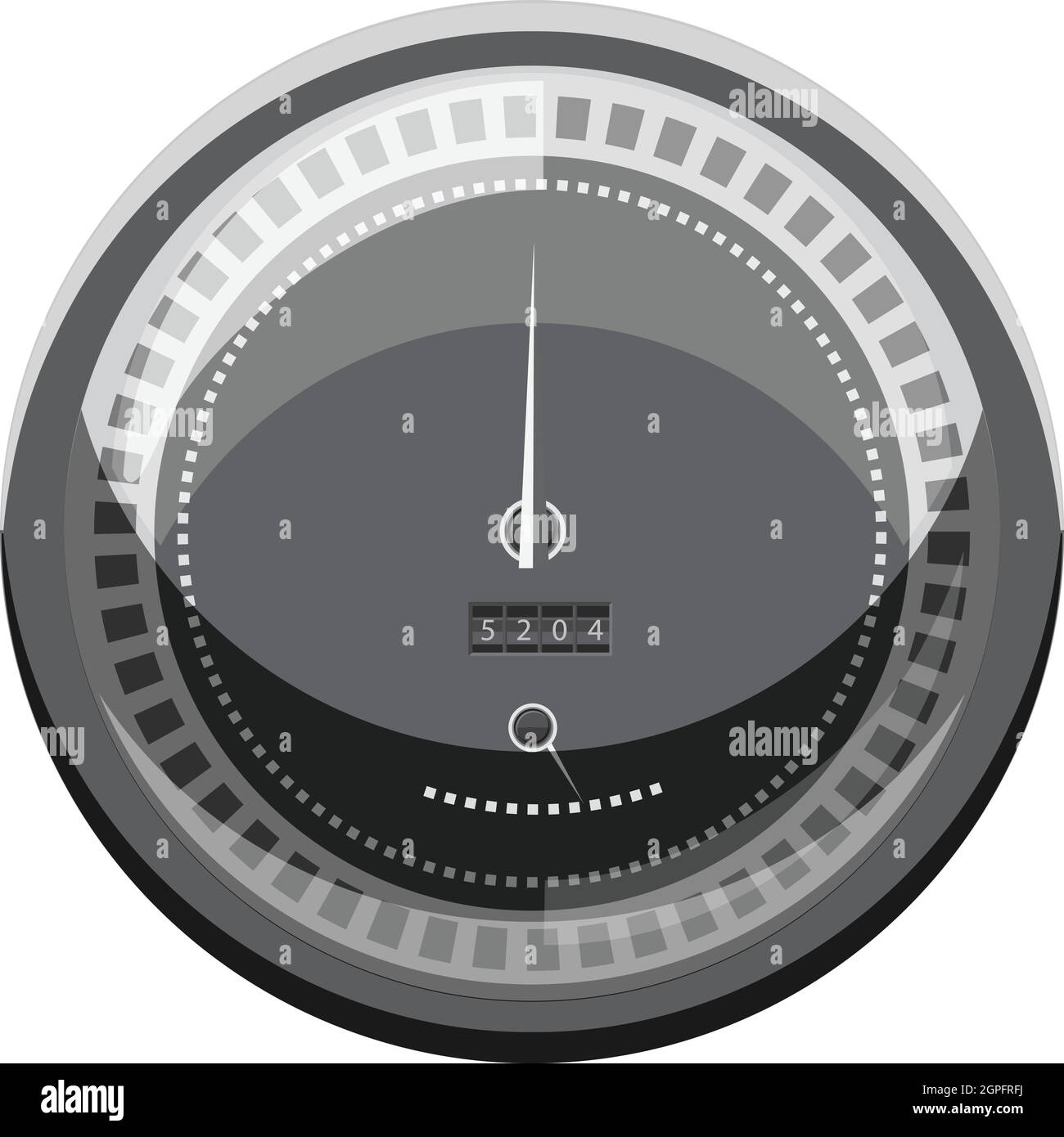 Speedometer to calculate speed icon Stock Vector Image & Art Alamy