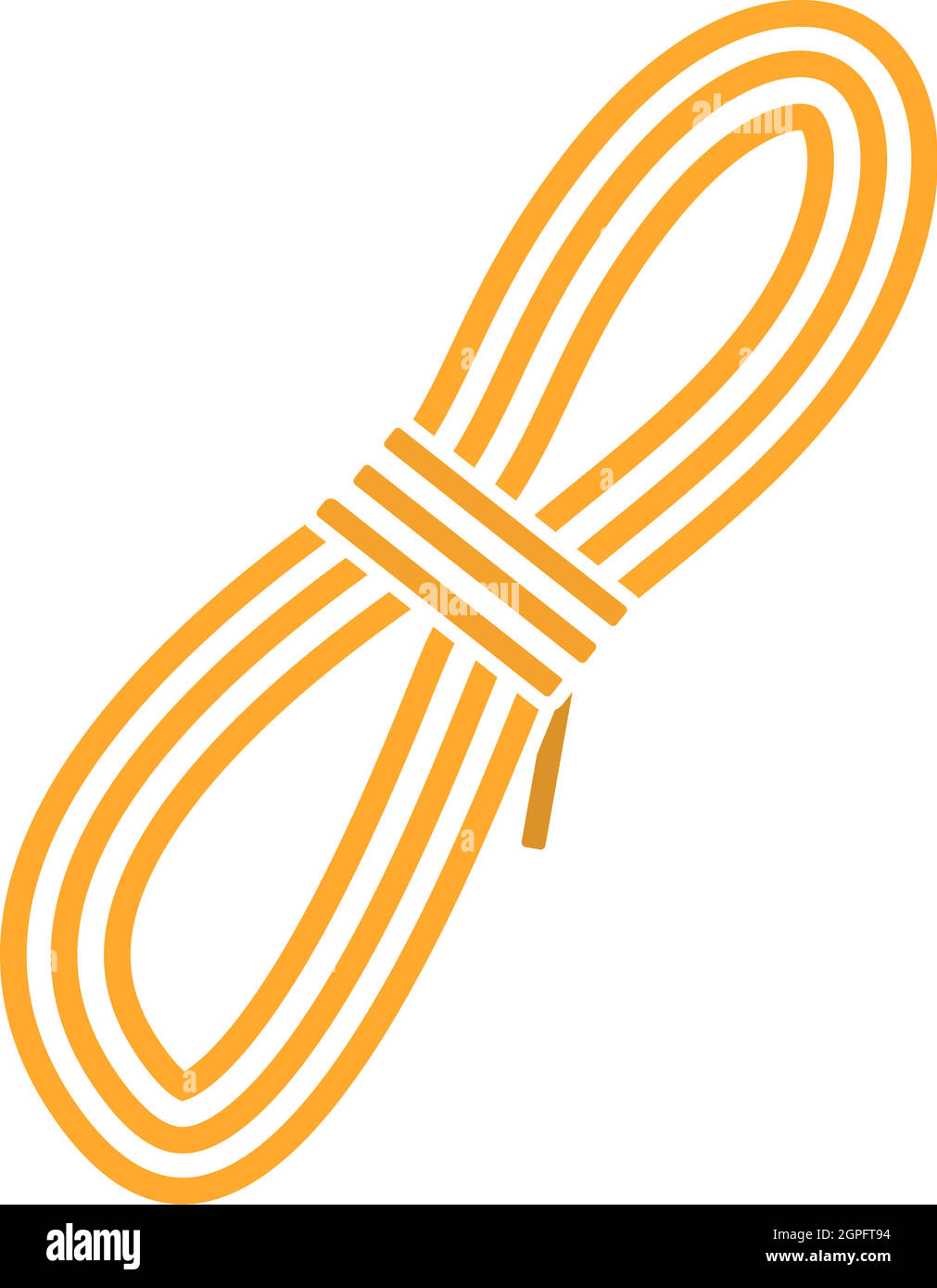 Climbing Rope Icon Stock Vector Image & Art Alamy