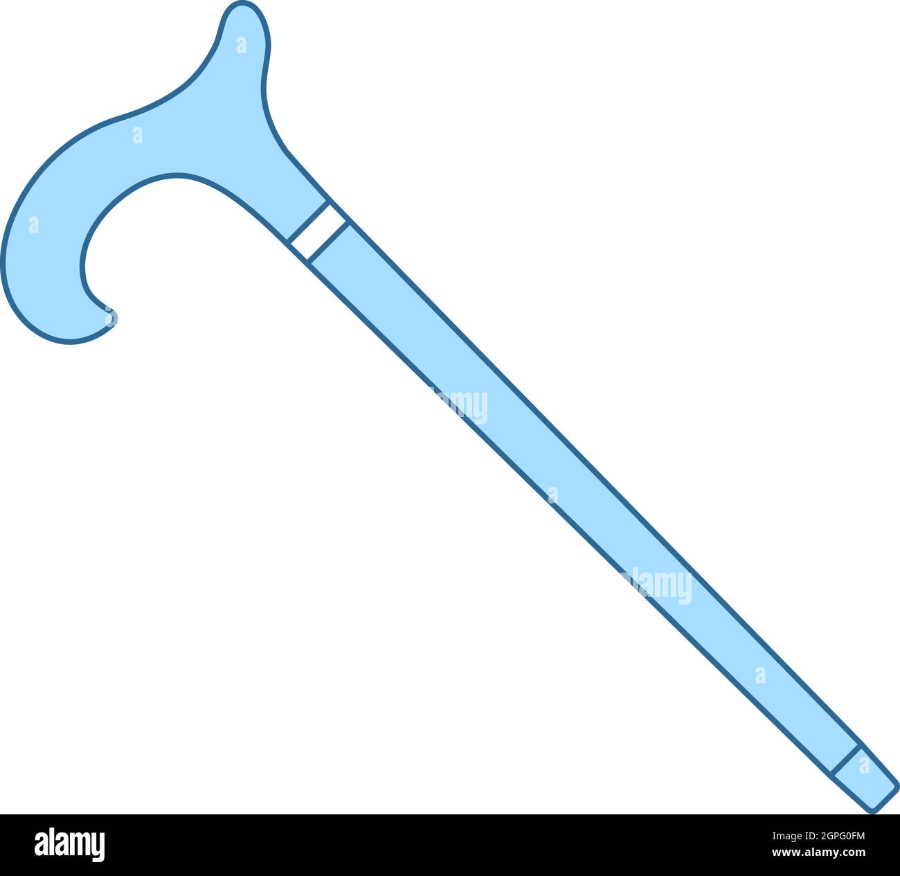 Walking Stick Icon Stock Vector