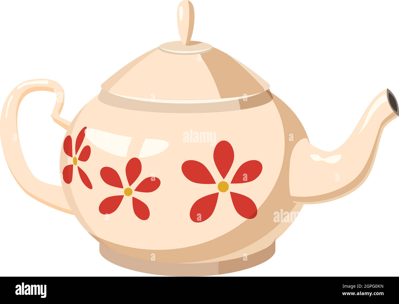 Teapot cartoon hi-res stock photography and images - Alamy
