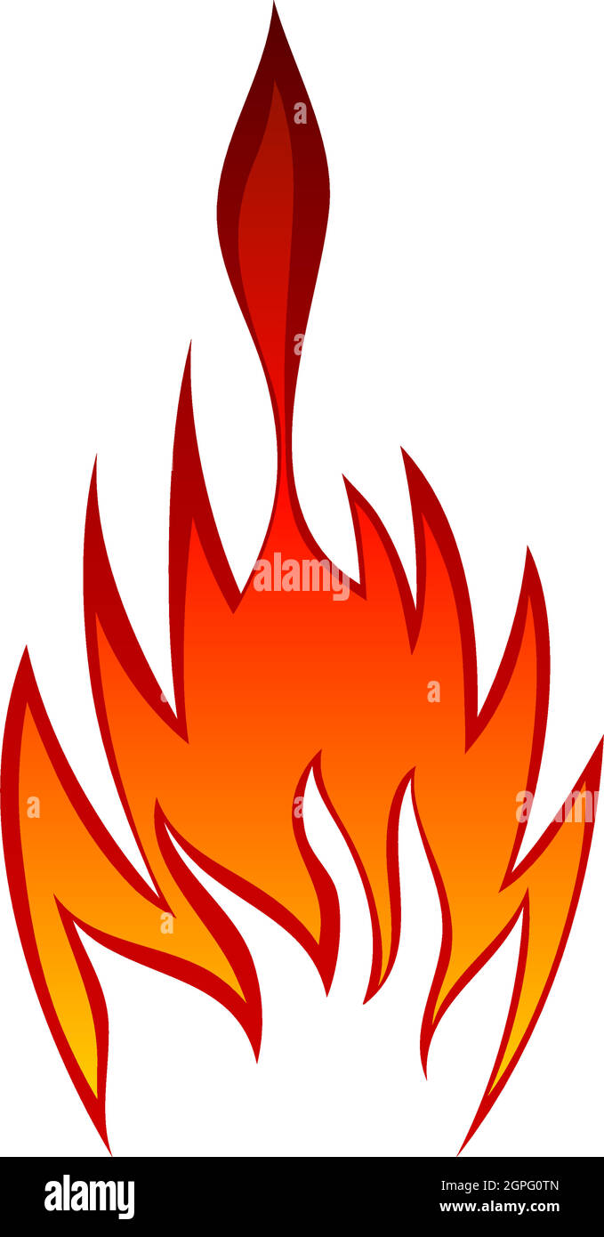 Fire Flame Element Stock Vector Image & Art - Alamy