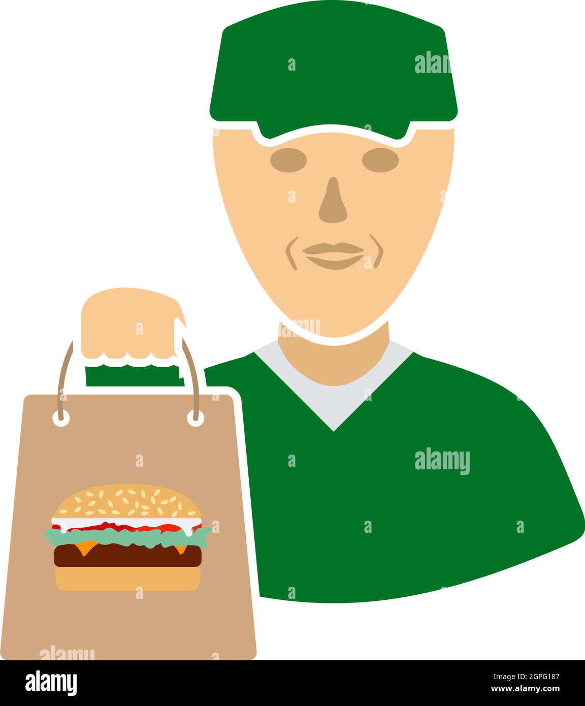 Food Delivery Icon Stock Vector Image Art Alamy