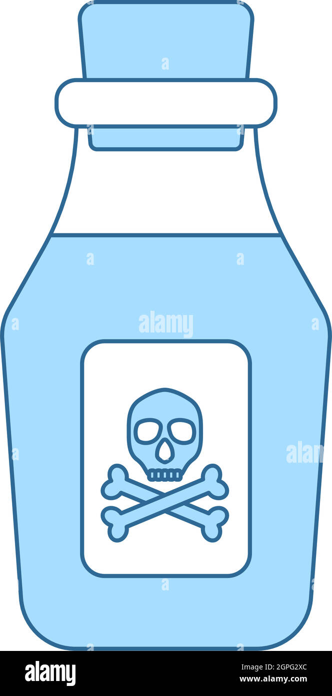 Poison Bottle Icon Stock Vector Image Art Alamy