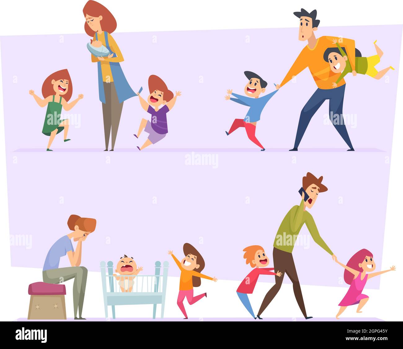 Exhausted parents funny hi-res stock photography and images - Alamy