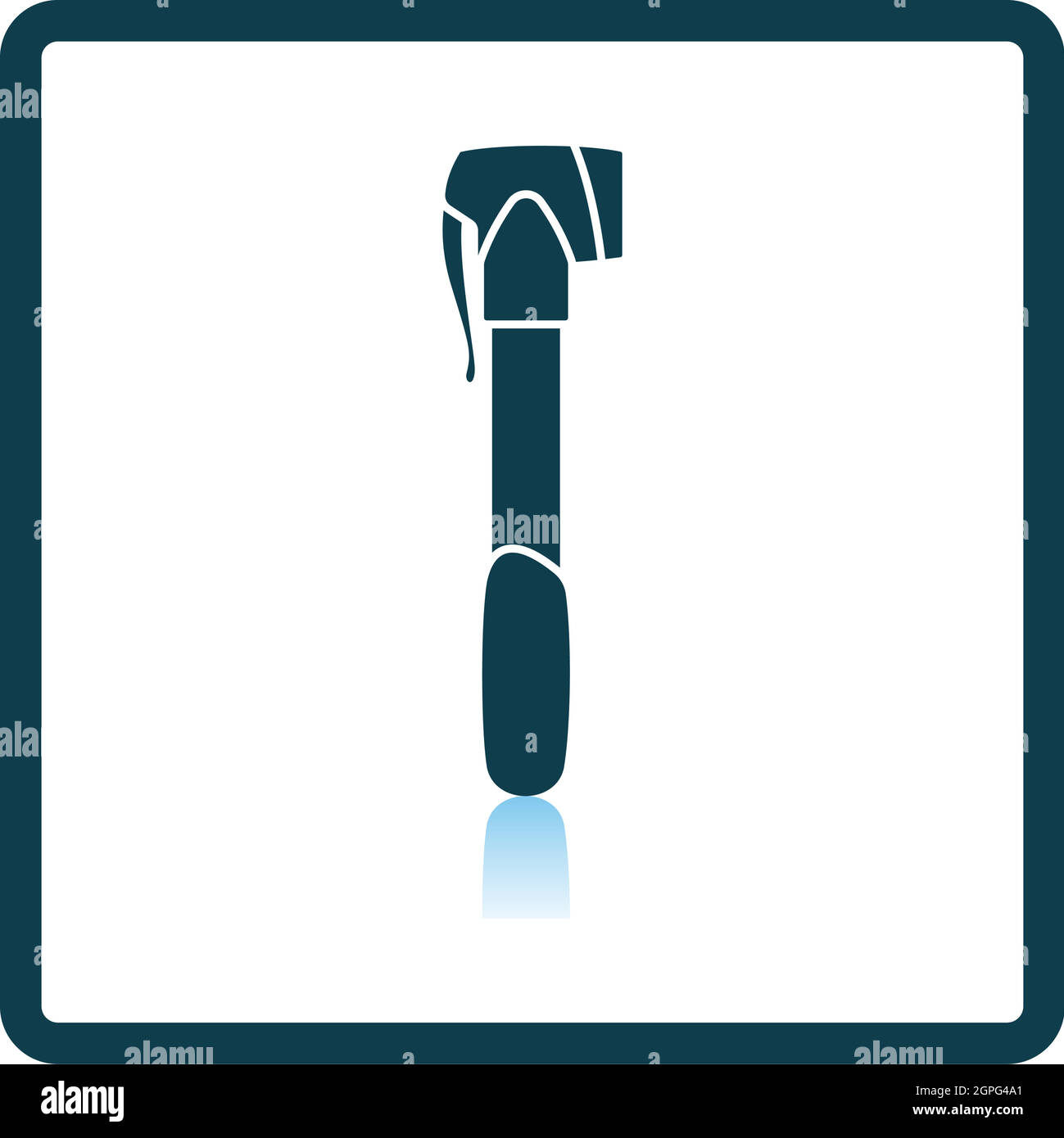 Bicycle Pump Icon Stock Vector