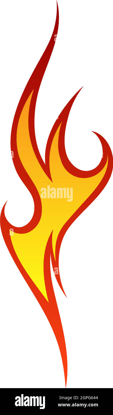 Fire Flame Element Stock Vector Image & Art - Alamy