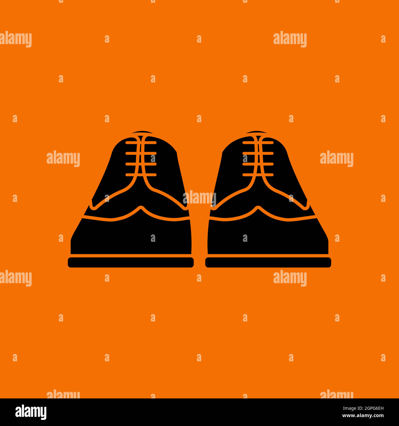Business Shoes Icon Stock Vector