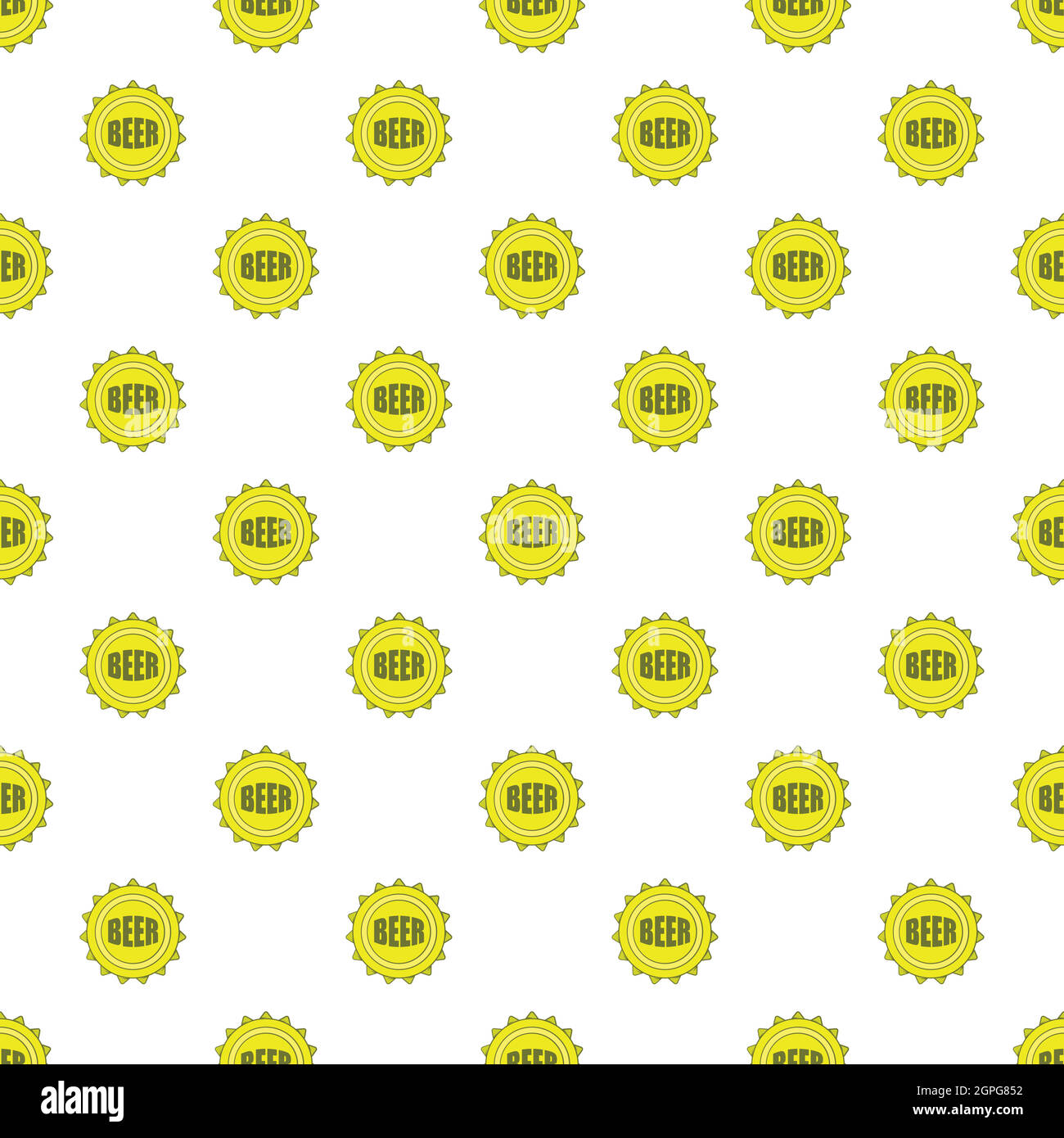 Cover beer pattern, cartoon style Stock Vector Image & Art - Alamy