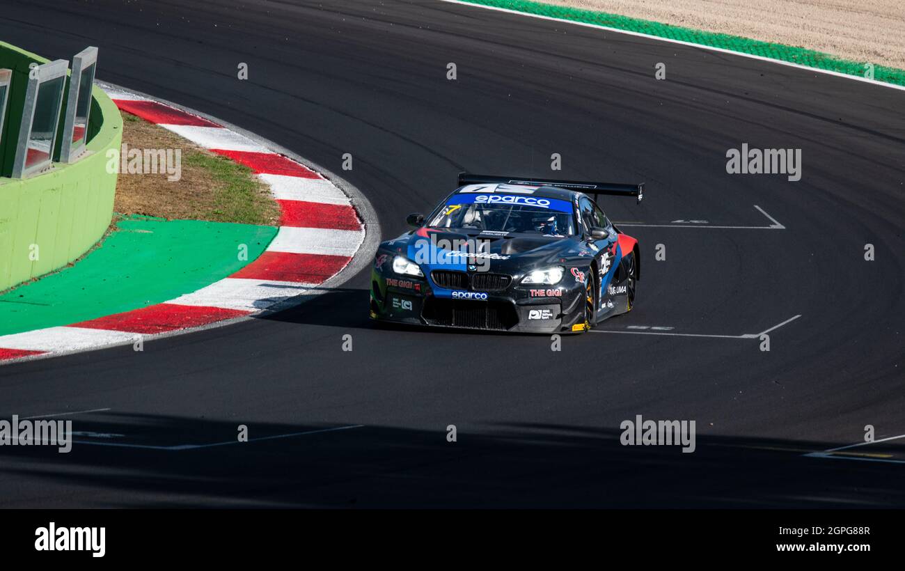 Vallelunga, italy september 19th 2021 Aci racing weekend. Scenic BMW M6 ...