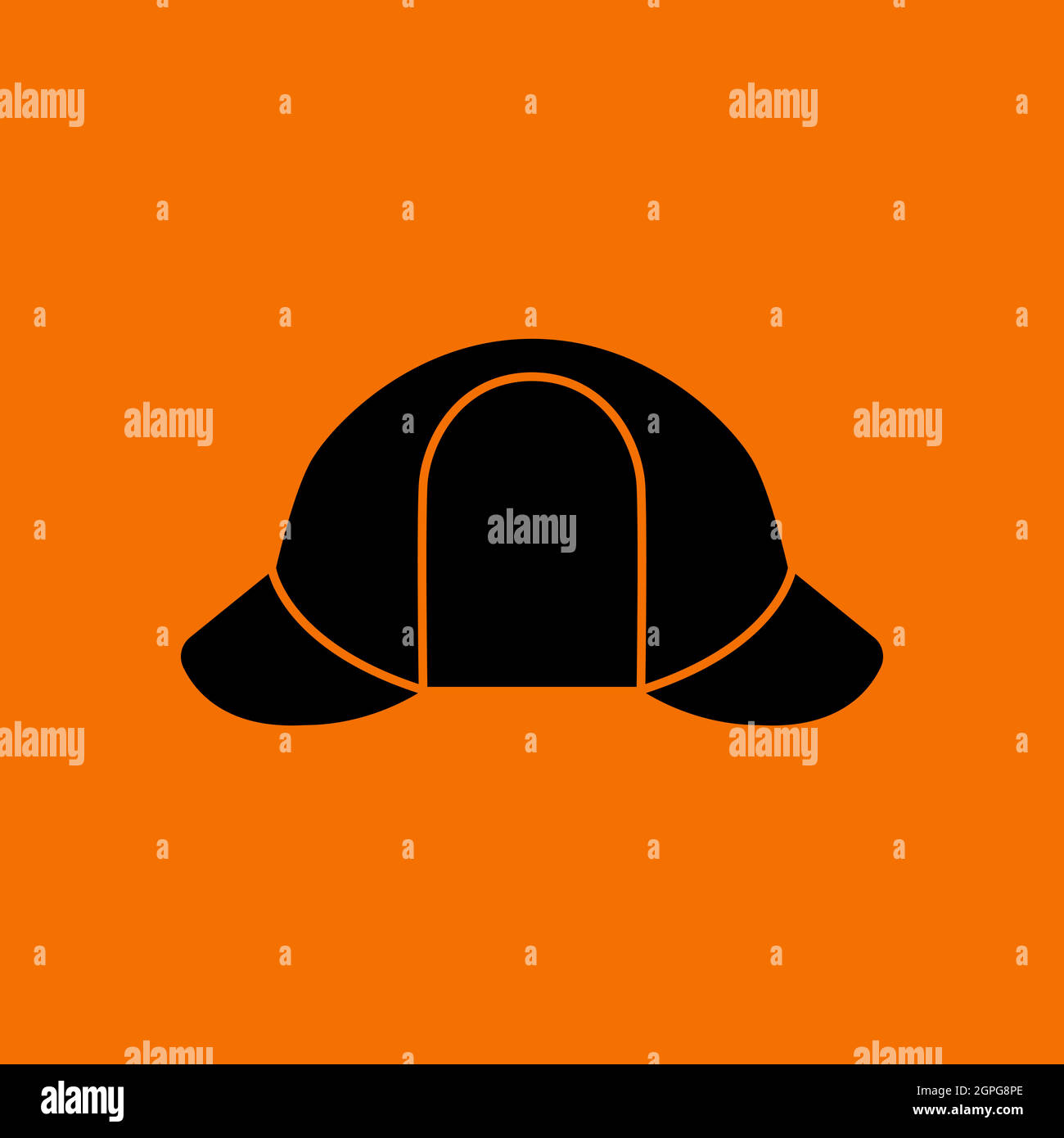 Sherlock Hat Icon Stock Vector
