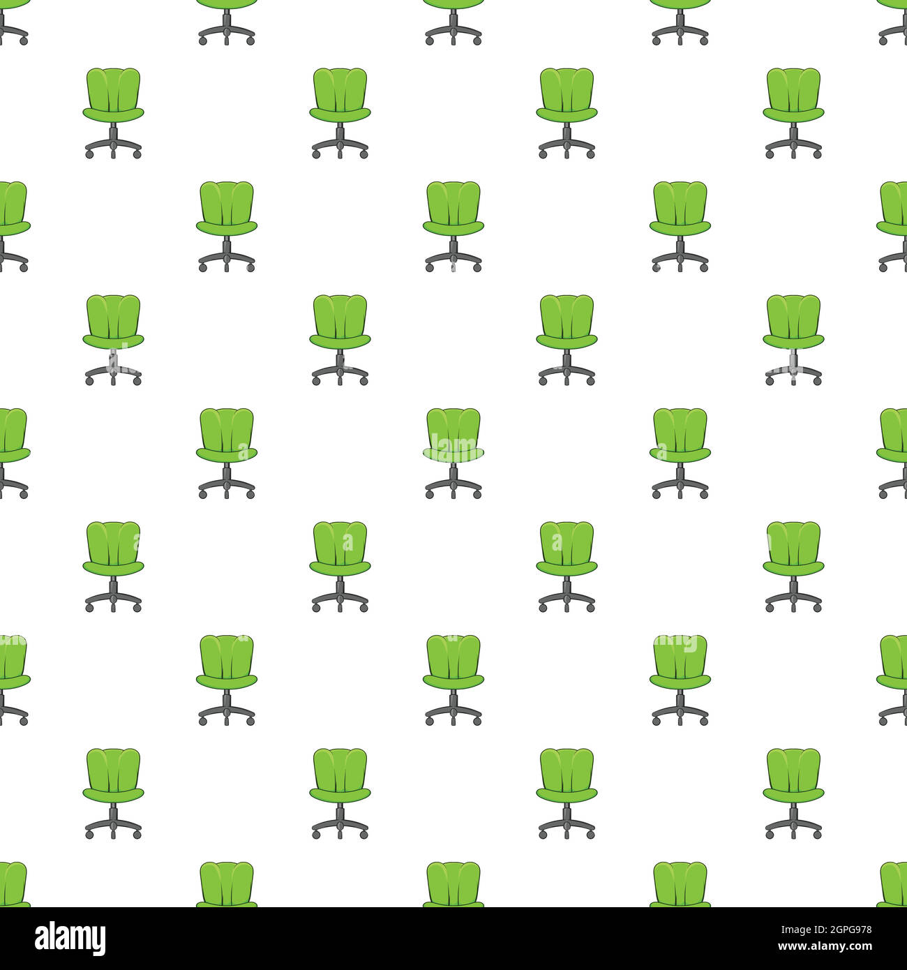 Office chair pattern, cartoon style Stock Vector Image & Art Alamy