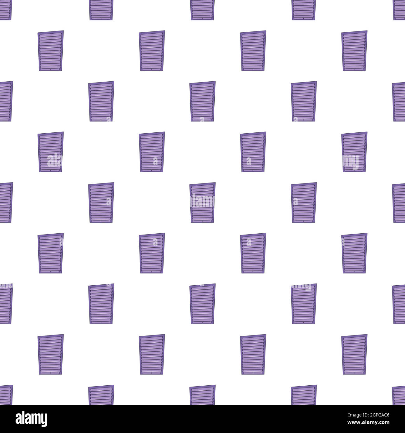 Blinds pattern, cartoon style Stock Vector
