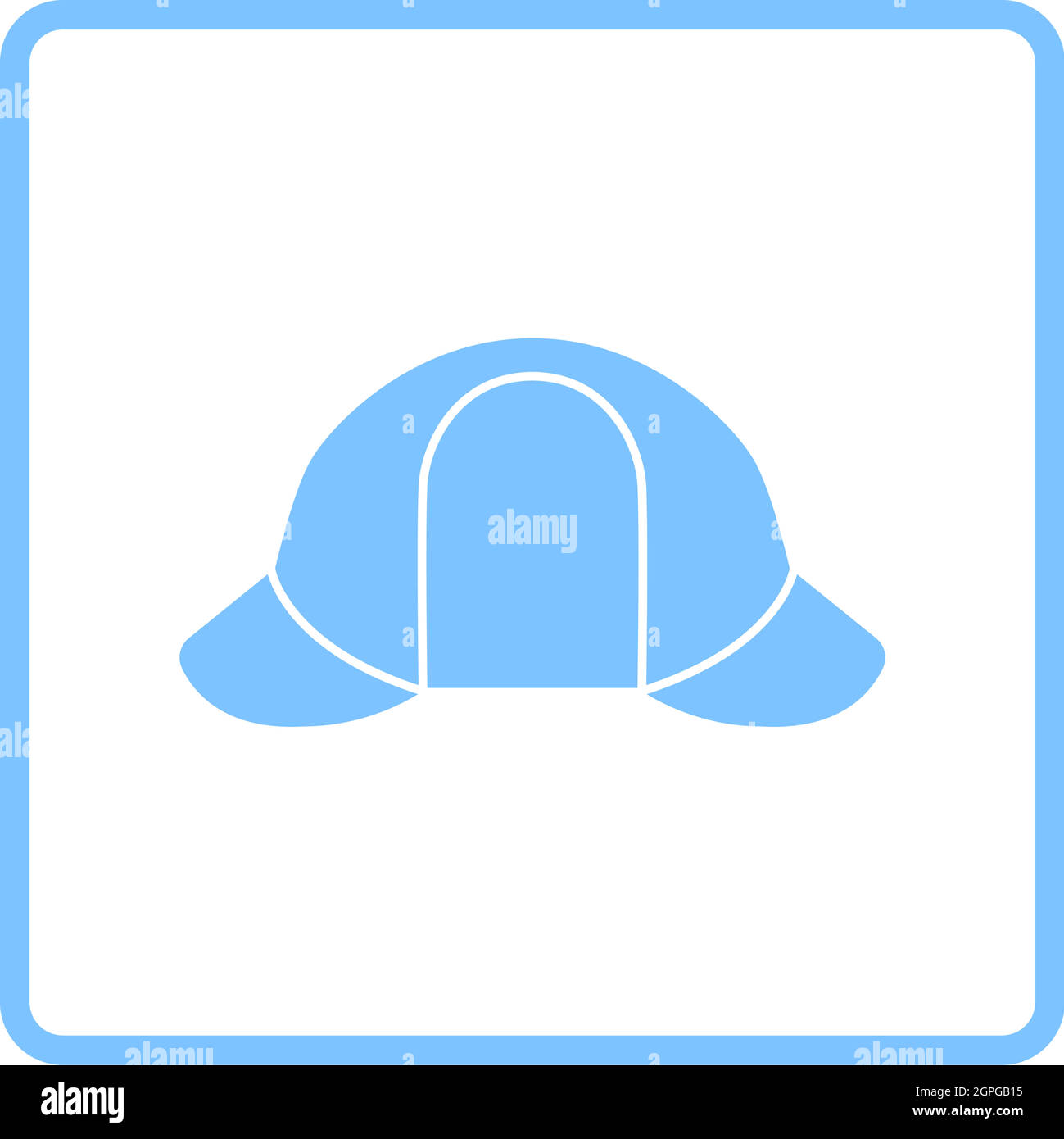 Sherlock Hat Icon Stock Vector