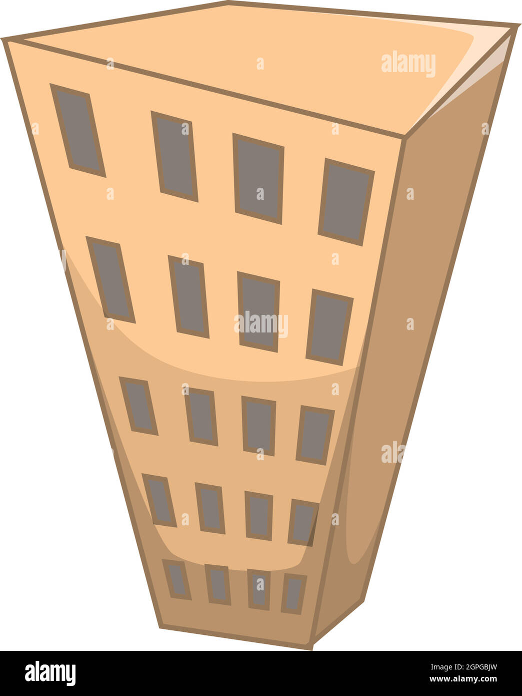 Urban park cartoon vector Cut Out Stock Images & Pictures - Alamy