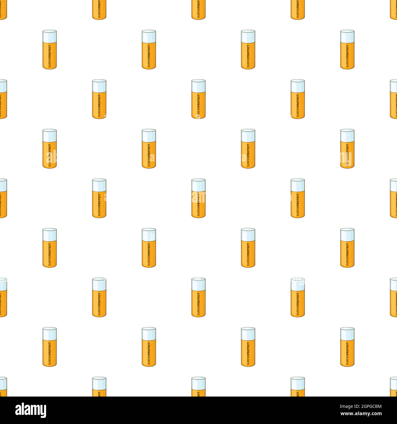 Surferprotect battery pattern, cartoon style Stock Vector