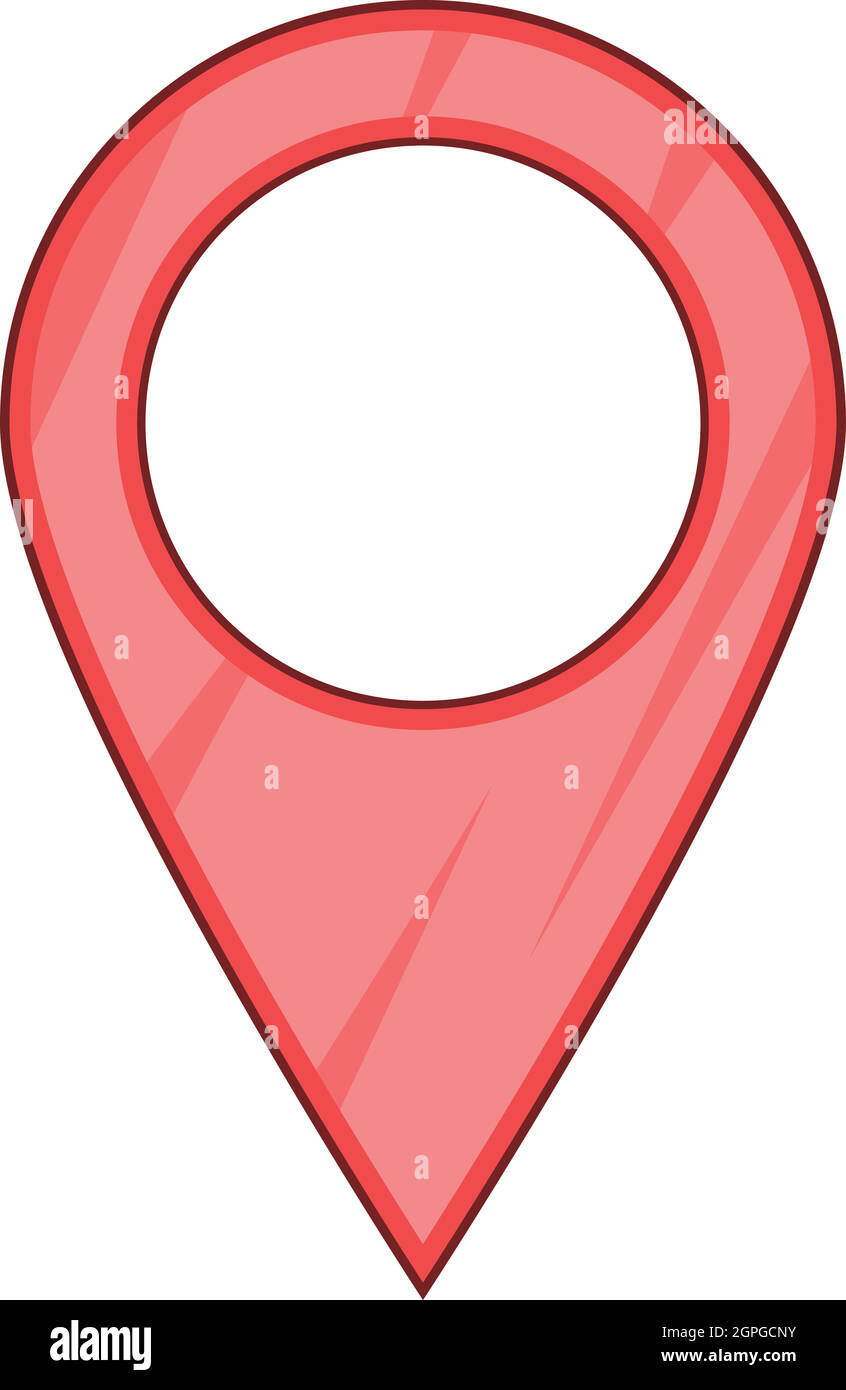 Gps map pointer cartoon hires stock photography and images Alamy
