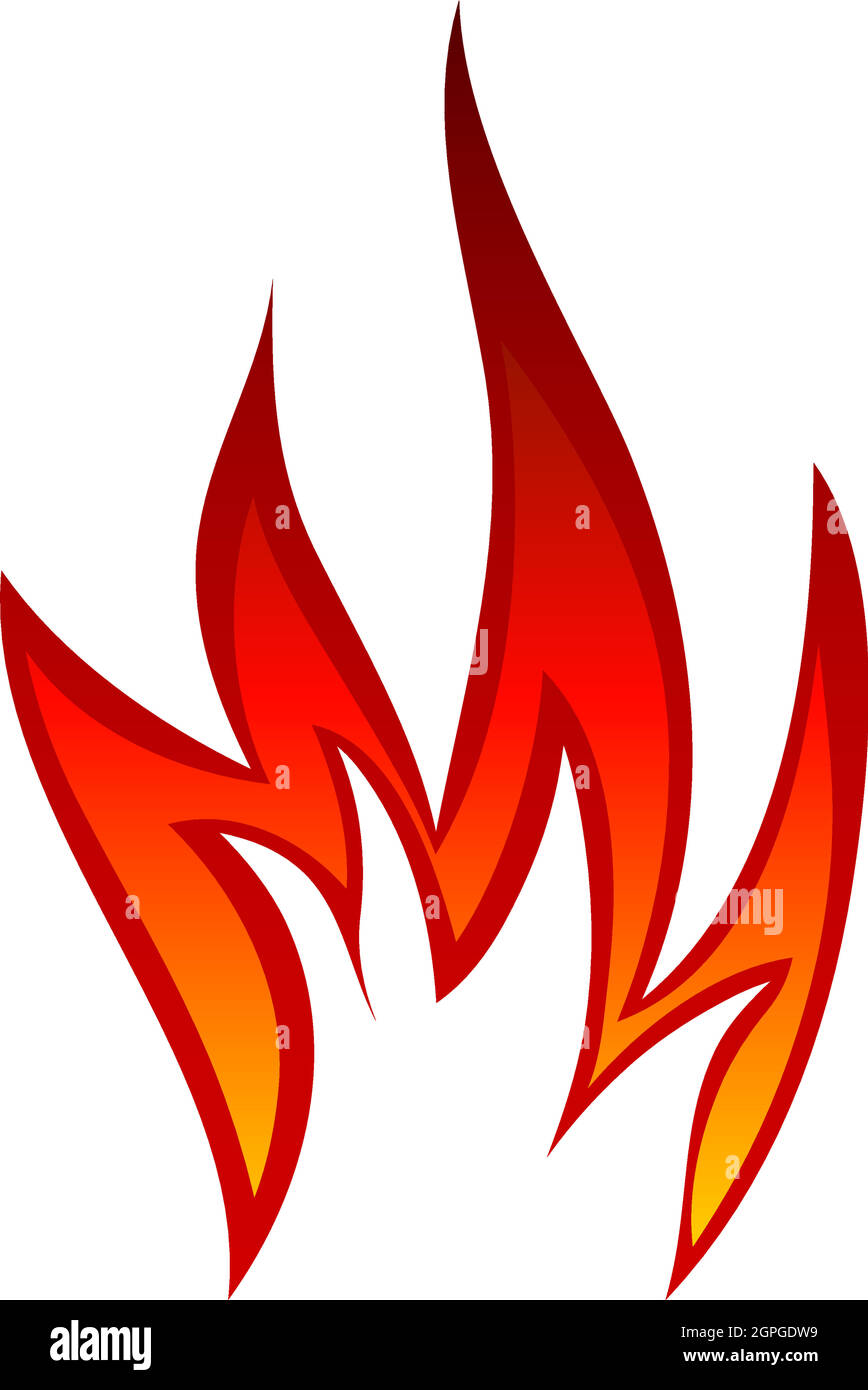 Fire Flame Element Stock Vector Image & Art - Alamy