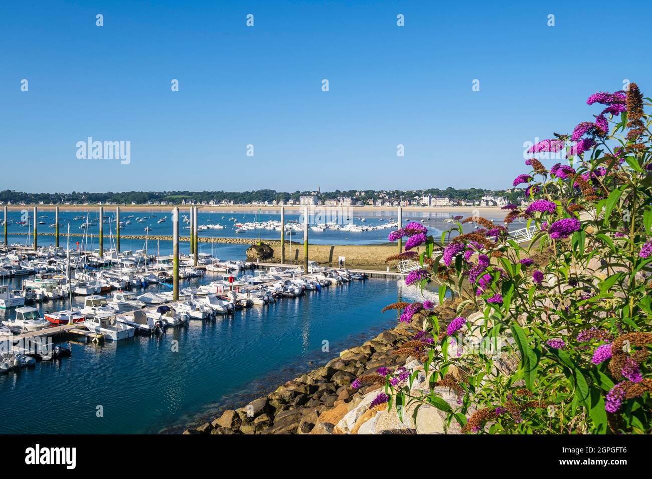 France, Cotes d'Armor, SaintCastleGuildo, SaintCast Port d'Armor
