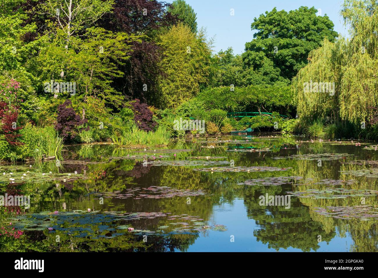 France, Eure, Giverny, Claude Monet Foundation, the water garden Stock Photo