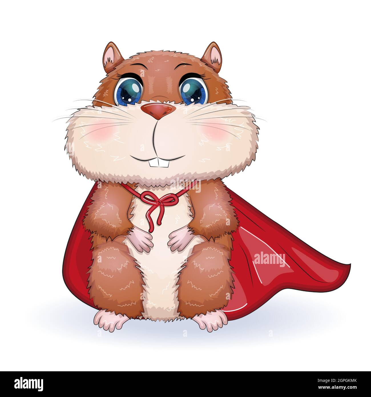 Superhero hamster. Cute hamster superhero, hamster cartoon characters, funny  animal character Stock Vector Image & Art - Alamy