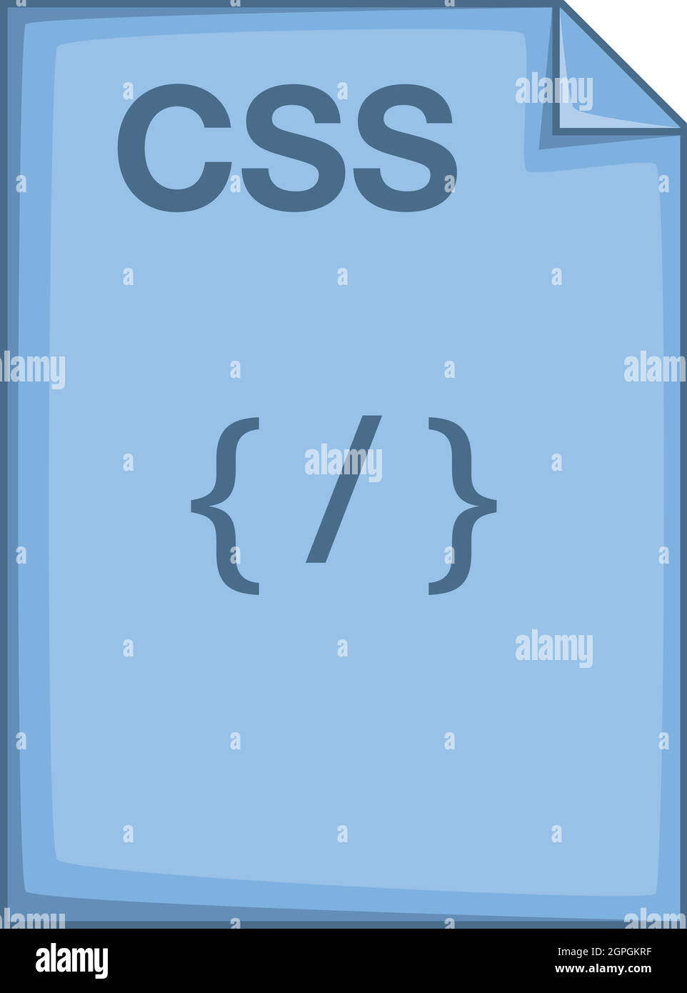 CSS file icon, cartoon style Stock Vector Image & Art - Alamy
