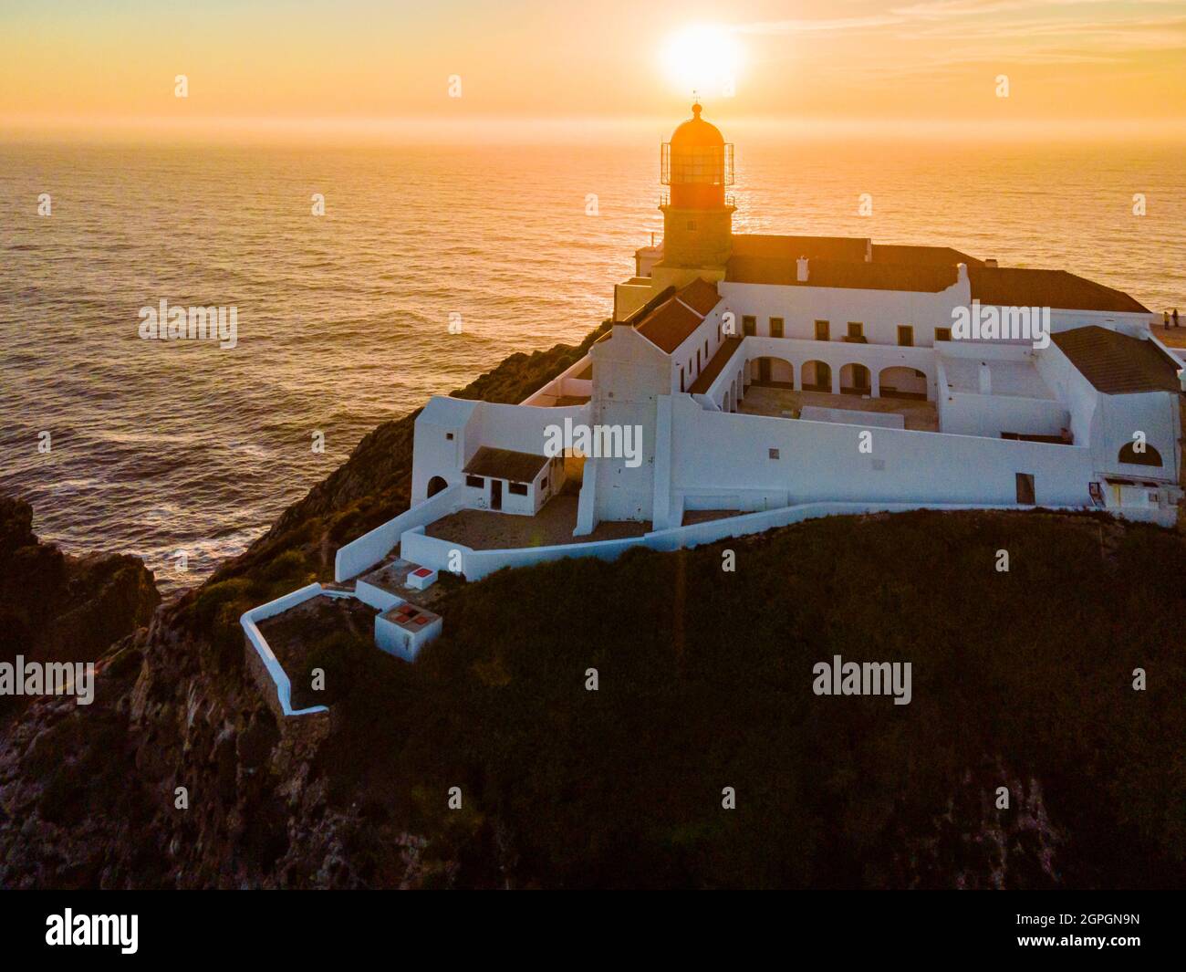 Sunset at cape st vincent hi-res stock photography and images - Alamy