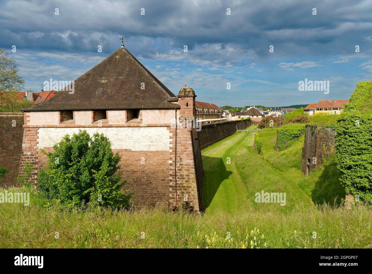 France, Territoire de Belfort, Belfort, citadel of Vauban, old town