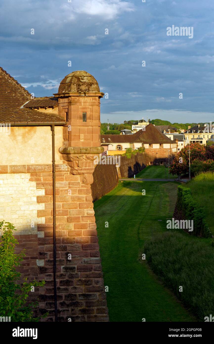 France, Territoire de Belfort, Belfort, citadel of Vauban, old town