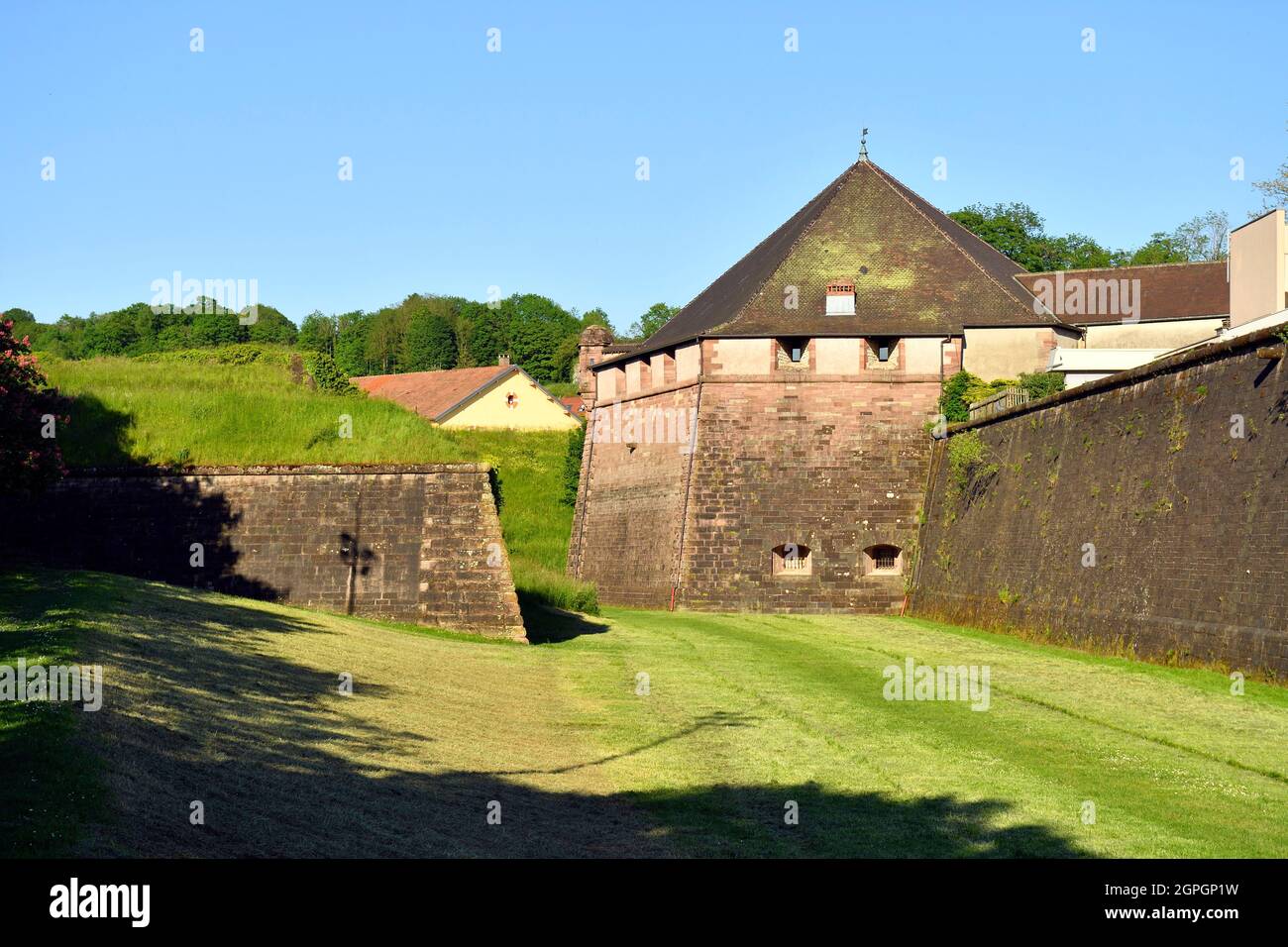 France, Territoire de Belfort, Belfort, citadel of Vauban, old town
