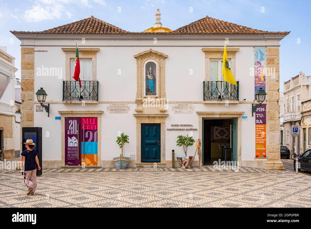 Portugal, Algarve, Olhao, the old town Stock Photo Alamy