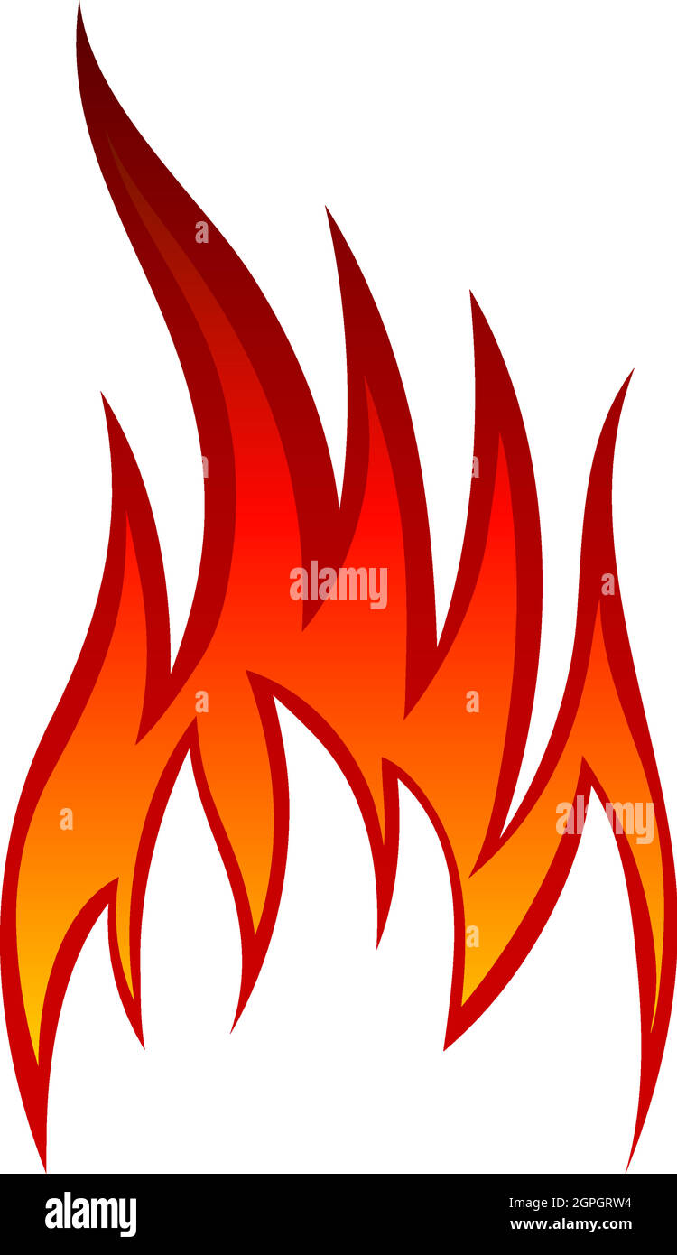 Fire Flame Element Stock Vector Image & Art - Alamy