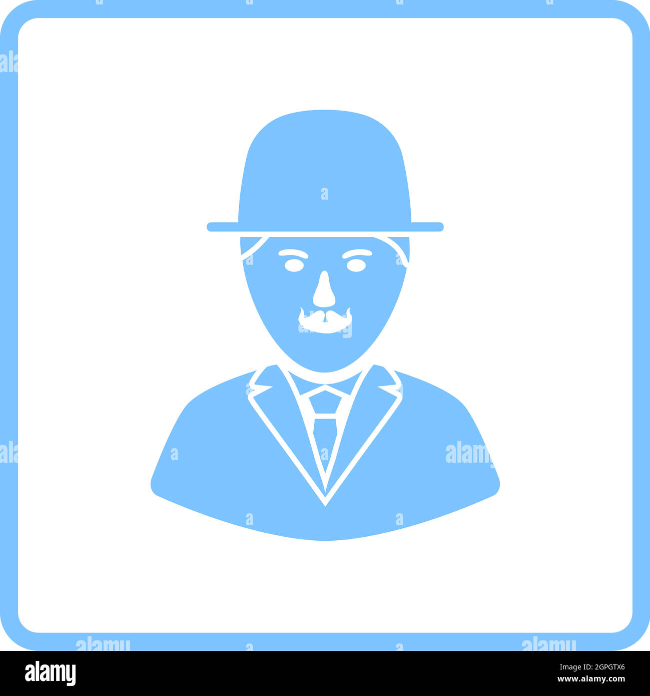 Detective Icon Stock Vector