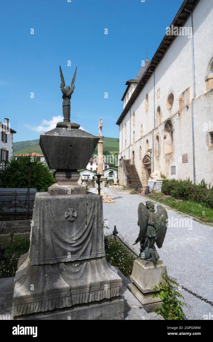 France, Pyrenees Atlantiques, Pays Basque, Sare, listed as Les Plus ...