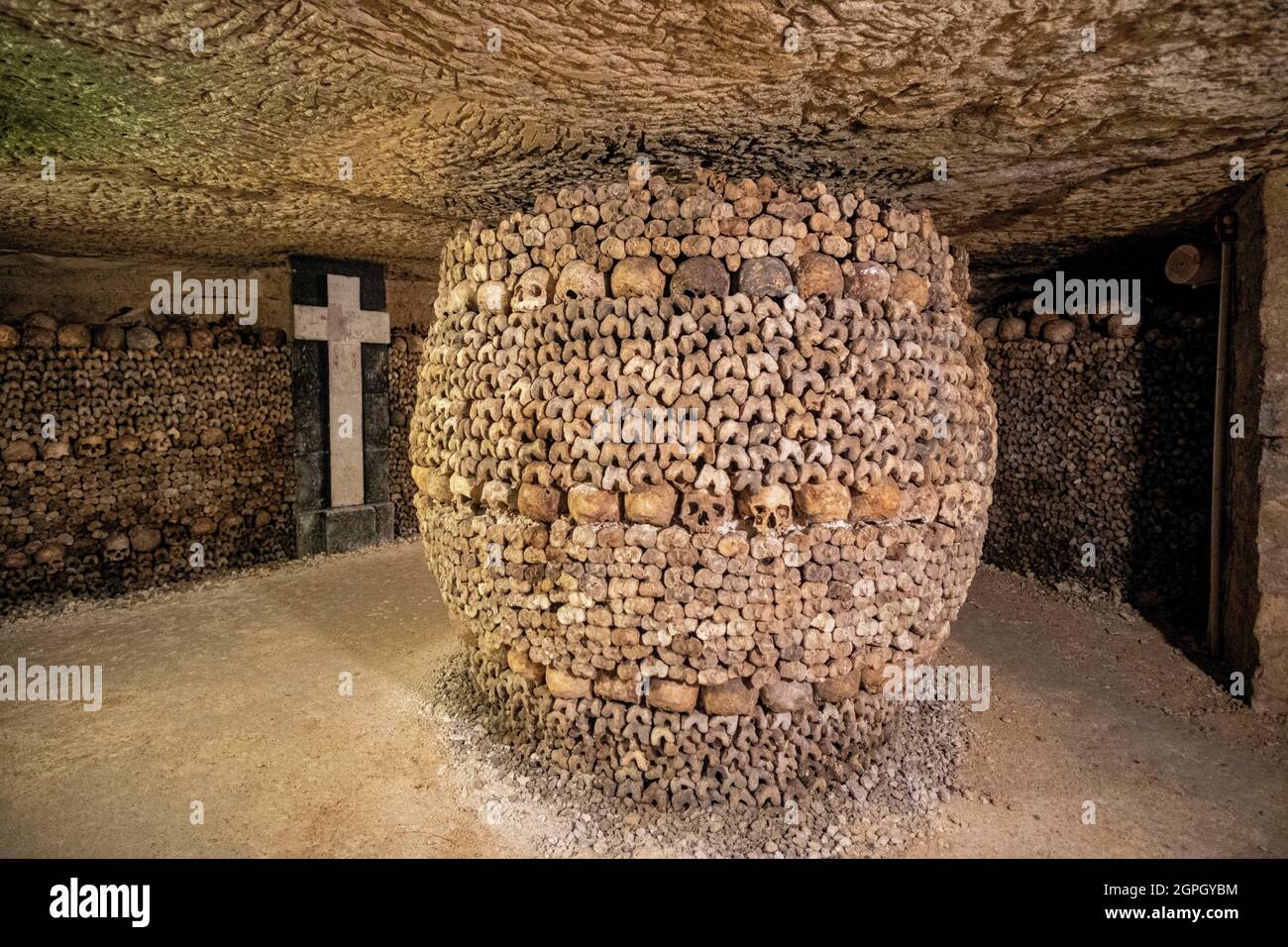 France, Paris, the Paris bones from cemeteries or Parisian